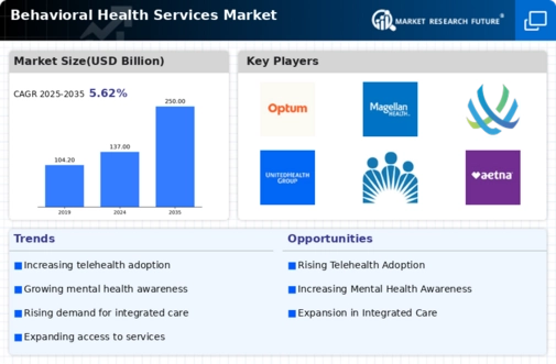Behavioral Health Services Market Infographic