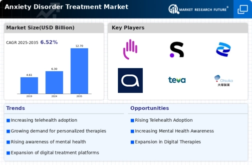 Anxiety Disorder Treatment Market Infographic