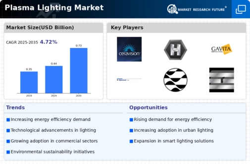 Plasma Lighting Market Infographic