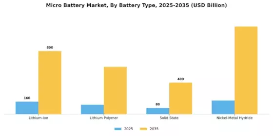 Micro Battery Market Segment Image 1