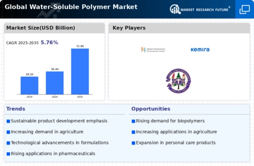 Water Soluble Polymer Market Infographic