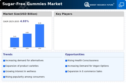 Sugar Free Gummies Market Infographic