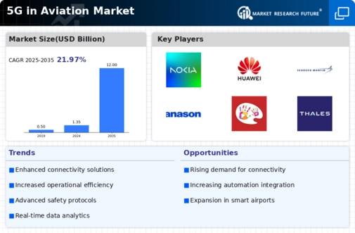 5G Aviation Market Infographic