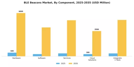 BLE Beacons Market Segment Image 1