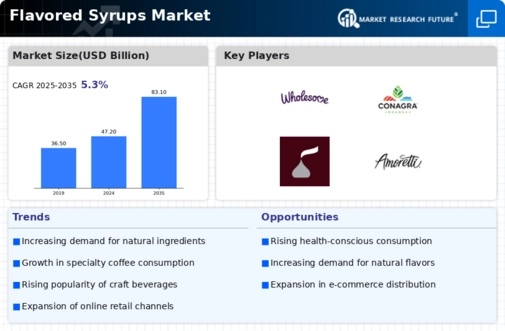 Flavored Syrups Market Infographic