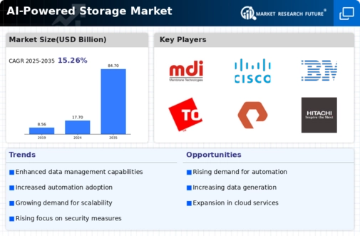 AI Powered Storage Market Infographic