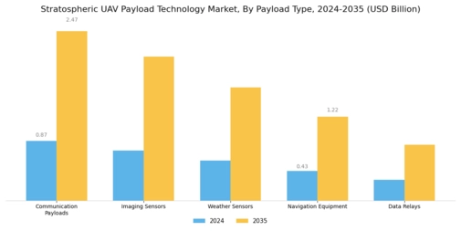 Stratospheric UAV Payload Technology Market Segment Image 1