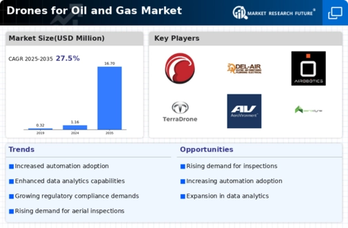 Drones for Oil Gas Market Infographic