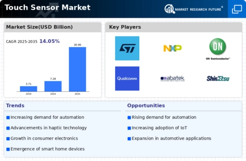Touch Sensor Market Infographic