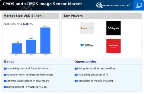 CMOS sCMOS Image Sensor Market Infographic