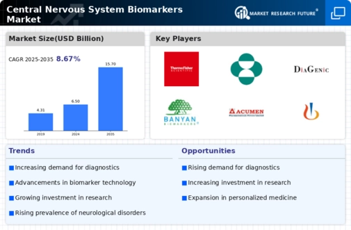 Central Nervous System Biomarkers Market Infographic