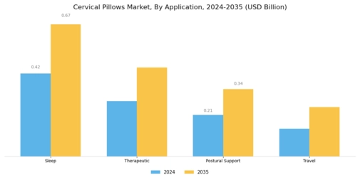 Cervical Pillows Market Segment Image 3