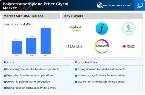 Polytetramethylene Ether Glycol Market Infographic