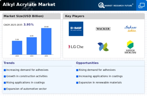 Alkyl Acrylate Market Infographic
