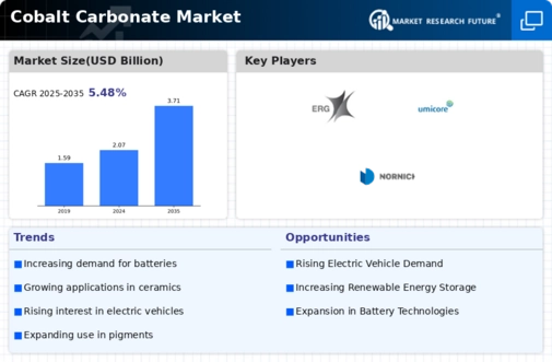 Cobalt Carbonate Market Infographic
