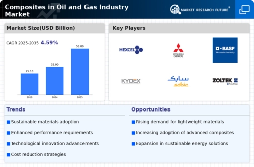 Composites In Oil Gas Industry Market Infographic