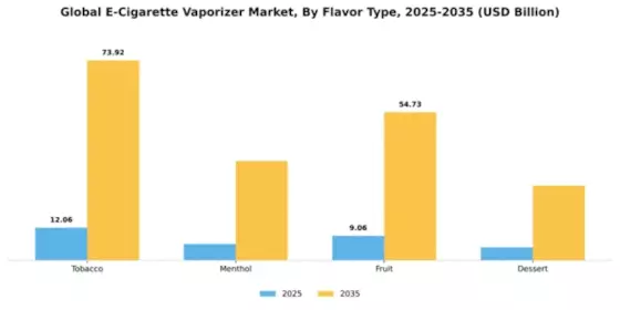 Global E-Cigarette Vaporizer Market Segment Image 3