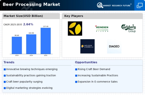 Beer Processing Market Infographic