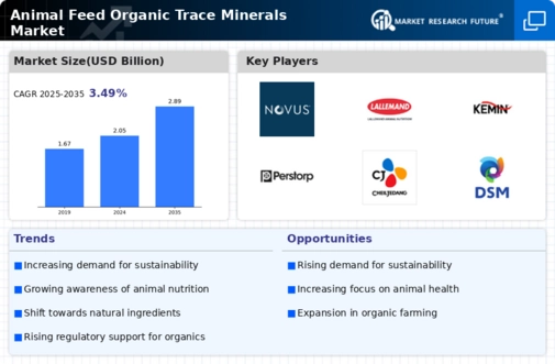 Animal Feed Organic Trace Minerals Market Infographic