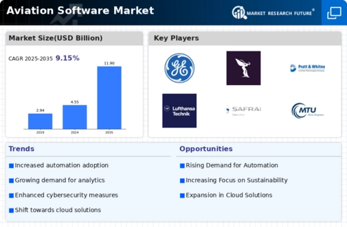 Aviation Software Market Infographic