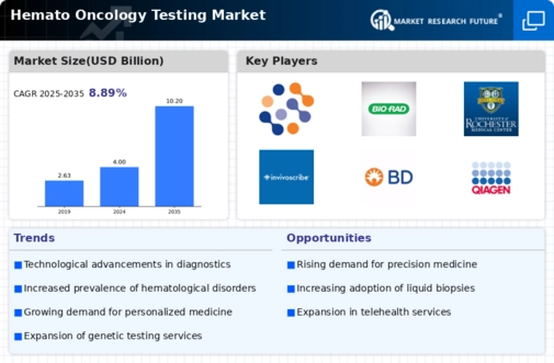 Hemato Oncology Testing Market Infographic