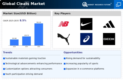 Cleats Market Research Report – Forecast till 2035 Infographic