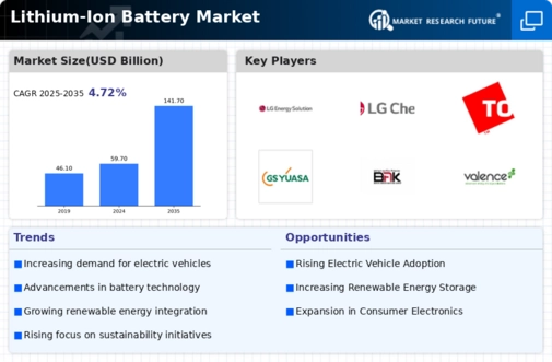 Lithium Ion Battery Market Infographic Lithium Ion Battery Market Infographic