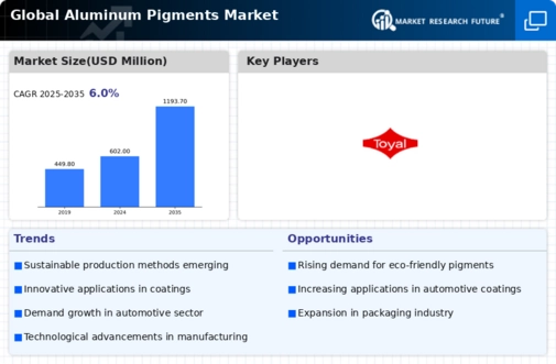 Aluminum Pigments Market Infographic