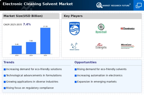 Electronic Cleaning Solvent Market Infographic