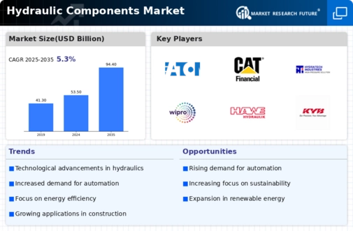 Hydraulic Component Market Infographic